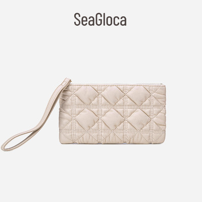 Seagloca Ví Da Mềm Siêu Nhẹ Đựng Điện Thoại / Hộ Chiếu Thời Trang Hàn Quốc Cho Nữ 2326