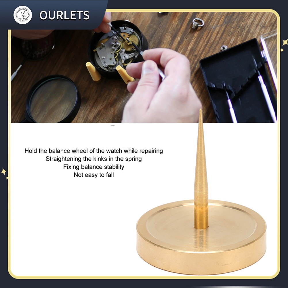 Hỗ trợ giữ cân bằng đồng hồ Giá đỡ bánh xe cho thợ 【Ourlets】