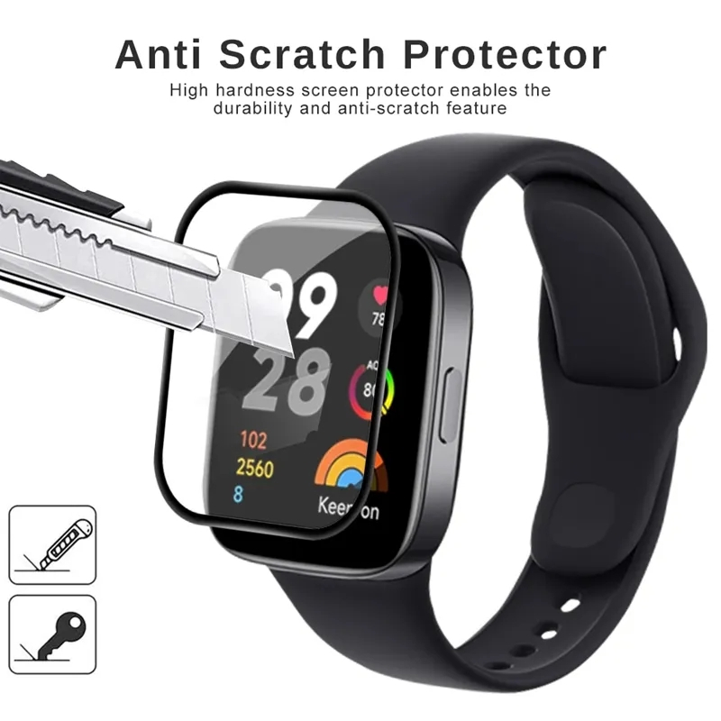 Miếng Dán Bảo Vệ Màn Hình Cong 3d Cho xiaomi mi band 8 pro xiaomi mi band 8 pro Kính
