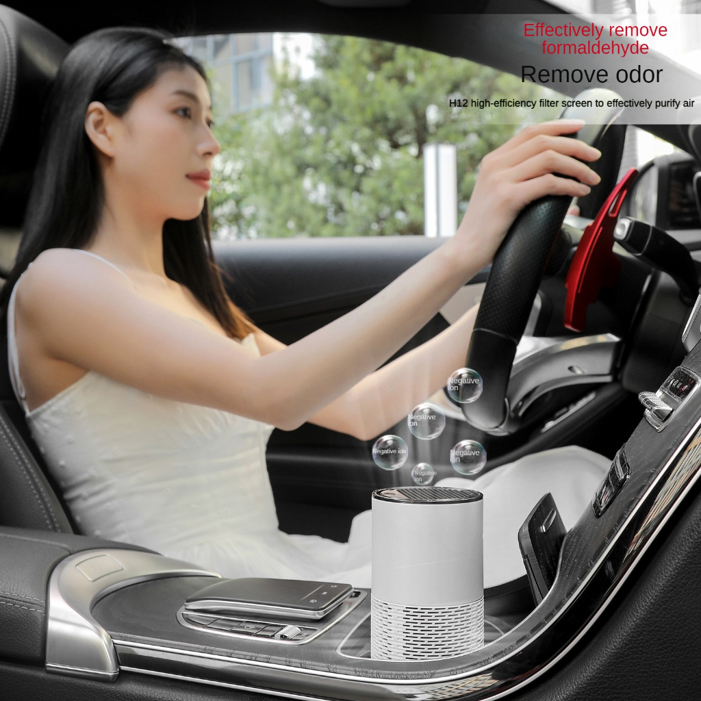 Máy phun sương tạo độ ẩm ô tô Máy xông tinh dầu nước hoa xe hơi Máy Lọc Không Khí mini Khử Mùi ion Âm Loại Bỏ formaldehyde usb Cho Xe Hơi Tạo độ ẩm cân băng không khí