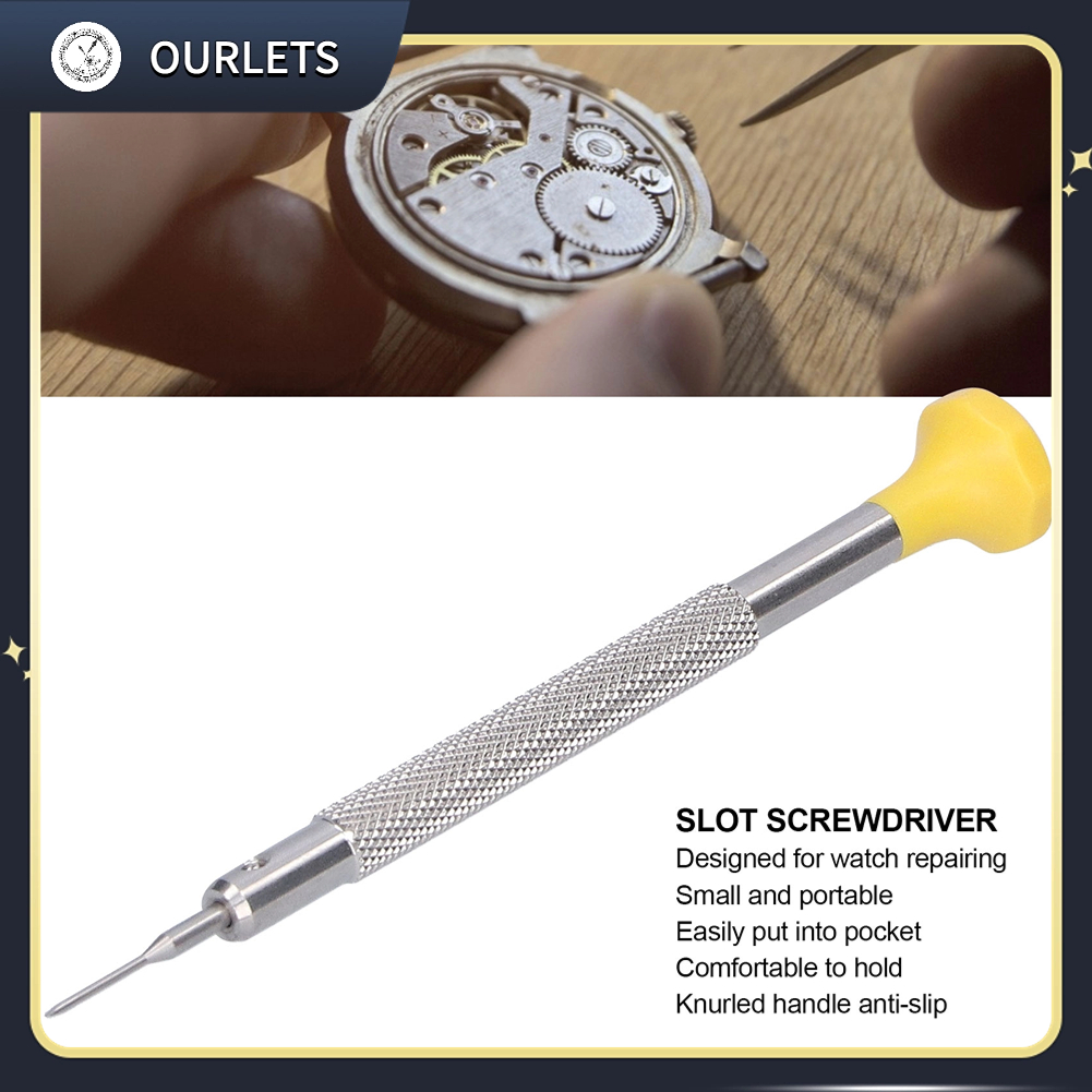 Khe Tuốc Nơ Vít Chính Xác Di Động Sửa Chữa Đồng Hồ Tua Công Cụ 【Ourlets】