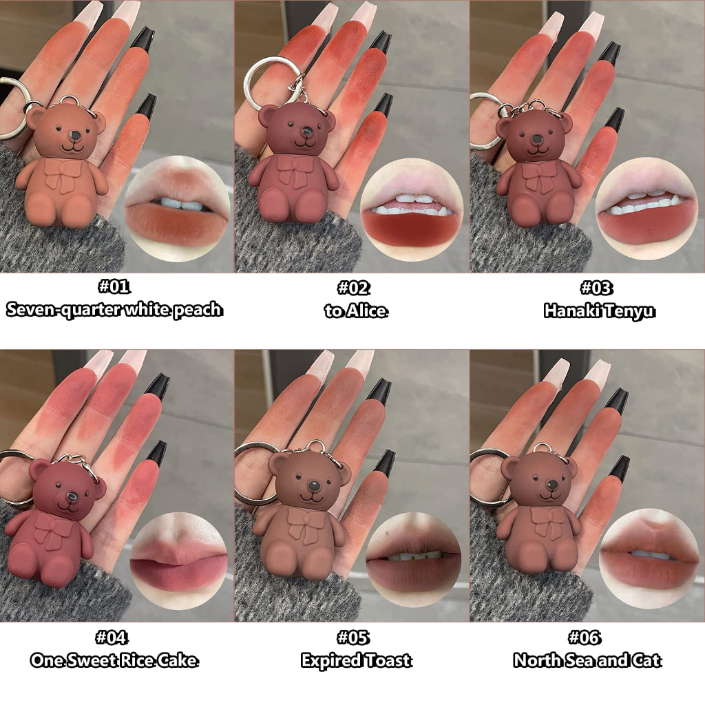 Minijumie Son Lì GEGE BEAR/ArtValue bear Mềm Mịn Như Nhung Chống Thấm Nước Lâu Trôi