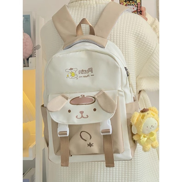 Sanrio Dễ Thương Balo Đi Học Họa Kuromi Tiết Hoạt Hình kuromi Đáng Yêu Cinnamoroll balo brand local