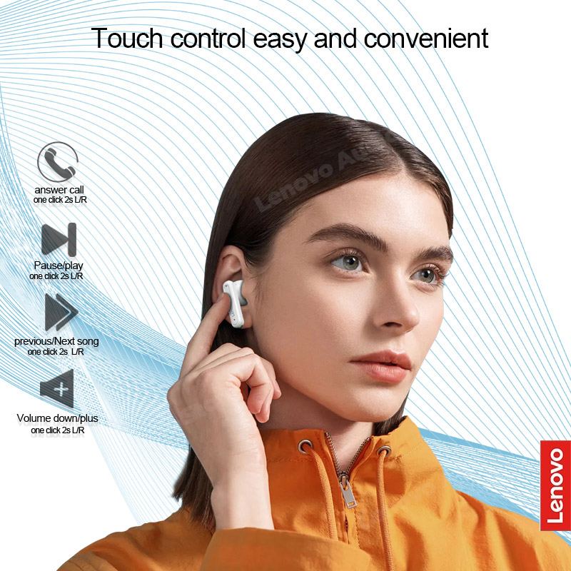 Tai Nghe Bluetooth Lenovo XT9 Chính Hãng Mini Bluetooth 5.3 Tai Nghe Không Dây Có Micro Chống Nước In-Ear HiFi Stereo Loại Bỏ Tiếng Ồn