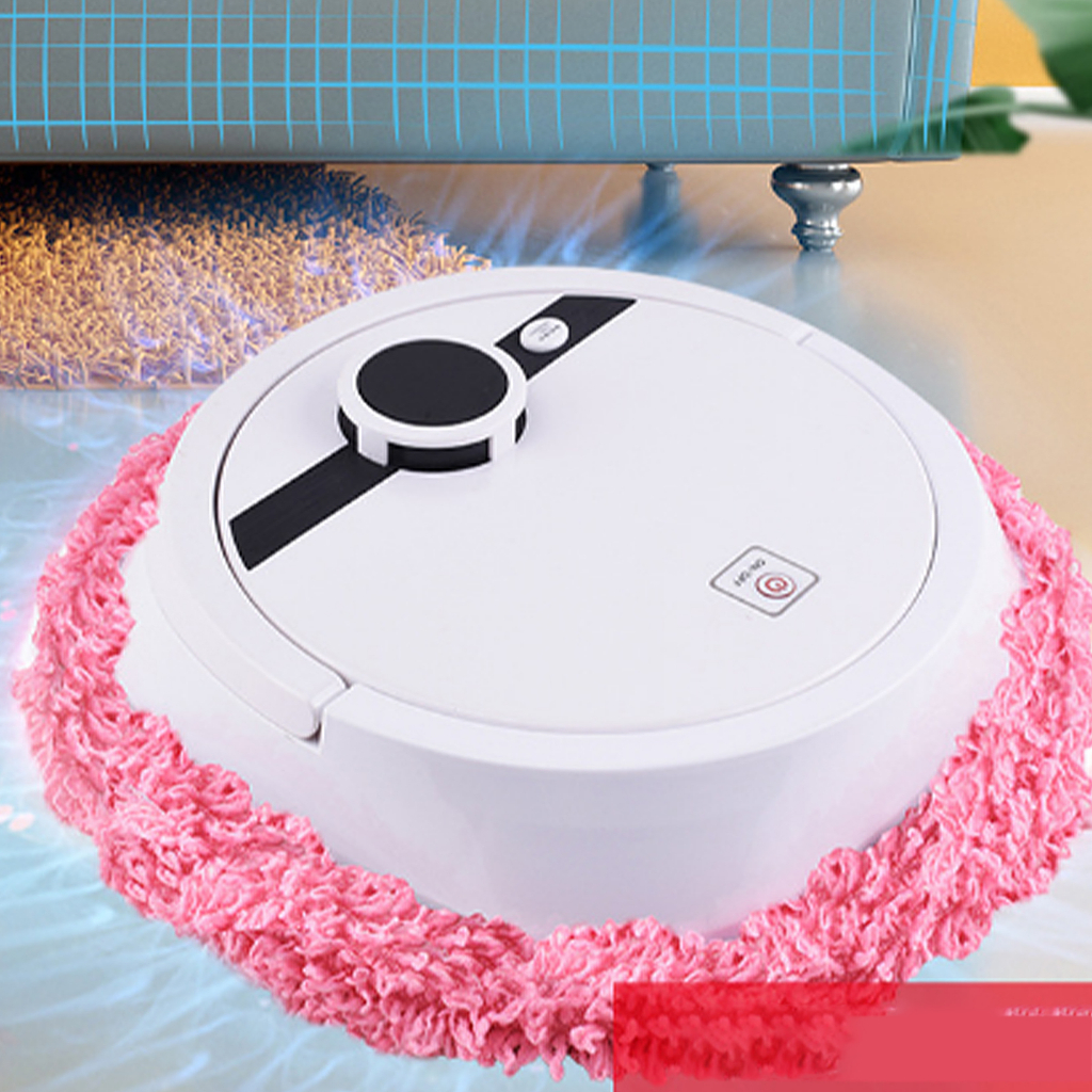 Robot lau nhà lau sàn thông minh tự động Hai chức năng lau khô và lau ướt Cho Phòng Khách Phòng Ngủ Phòng Tắm