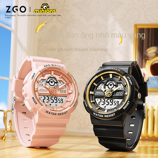 Đồng hồ điện tử Minions 2023 học sinh đồng hồ chống thấm nước đồng hồ hoạt hình đơn giản hợp thời trang