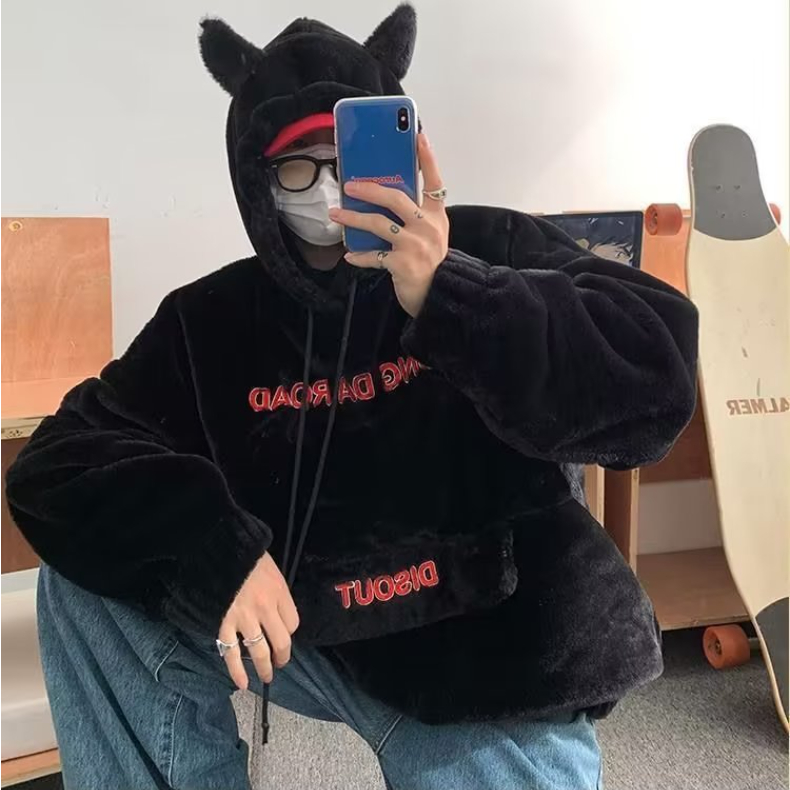 Mới Áo hoodie In Chữ áo hoodie form rộng Phong Cách Hàn Quốc Áo hoodie nam Thời Trang áo hoodie hoạ tiết Nam Nữ