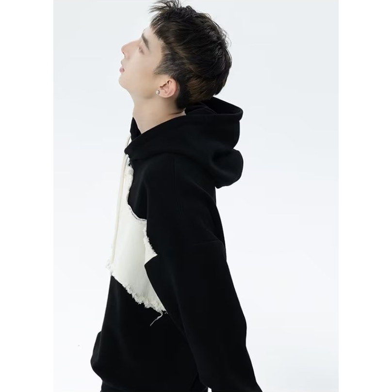 Mới Áo hoodie Dáng Rộng Đơn Giản áo hoodie bigsize Phong Cách retro Mỹ Áo hoodie Nam Nữ