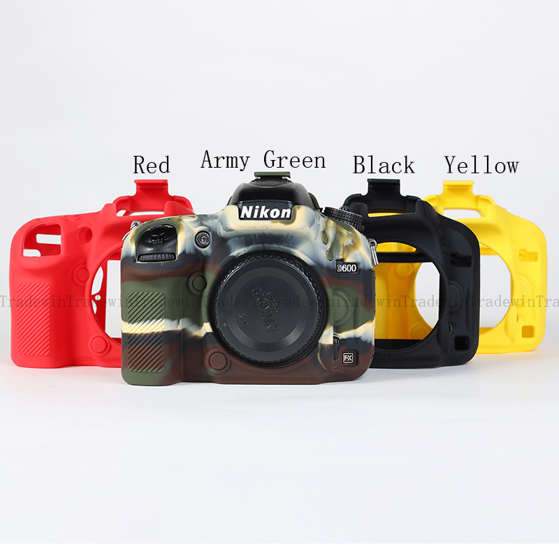 Ốp lưng máy ảnh cao su silicon mềm Nikon D600 cho Nikon D600