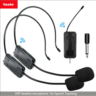 Tianke Cặp Micro Không Dây Khuếch Đại Giọng Nói Phù Hợp Cho Hệ Thống pa / Giáo Viên / Tập Thể Dục tour guide
