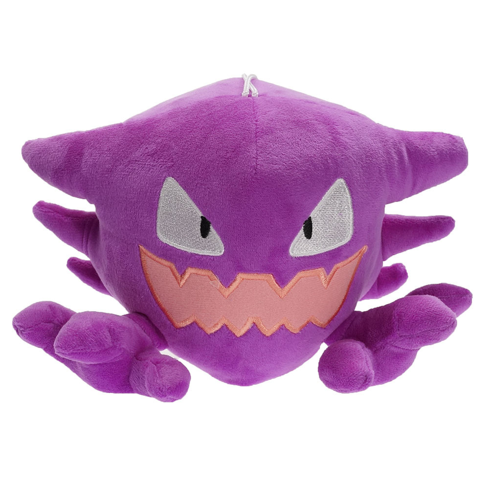 Đồ chơi nhồi bông Hình Nhân Vật haunter gengar Trong pokemon Nhật Bản 14cm Mềm Mại