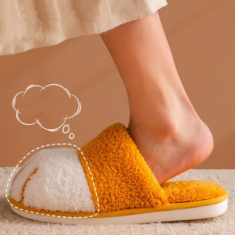 Dễ Thương Dép Bông Đi Trong Nhà Hình Chân Mèo Hoạt Hình Đáng Yêu