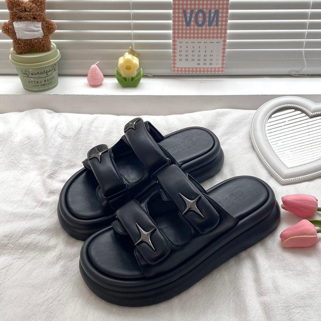 NOVA  dép sandal nữ dép bánh mì nữ dép bánh mì Chống Trượt 2023 NEW B98G1Q6 36Z230908