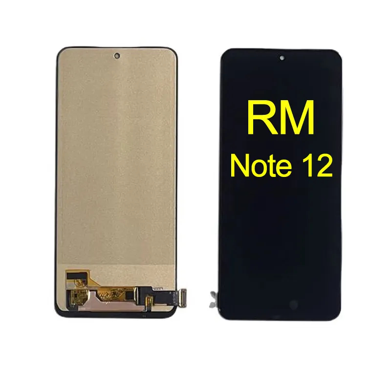 Tft cho xiaomi redmi note 12 4g và xiaomi redmi note 12 màn hình lcd 5g lắp ráp màn hình cảm ứng số hóa