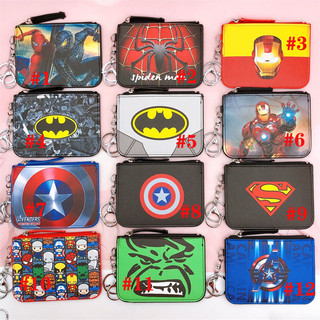 Hoạt Hình Hộp Đựng Thẻ Có Móc Khóa Hình league of legends batman revenge captain America