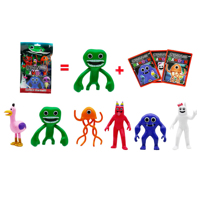 1 Gói Thẻ Mô Hình Nhân Vật anime garten of Bankban Phong Cách Ngẫu Nhiên Làm Quà Tặng Sinh Nhật Cho Bé