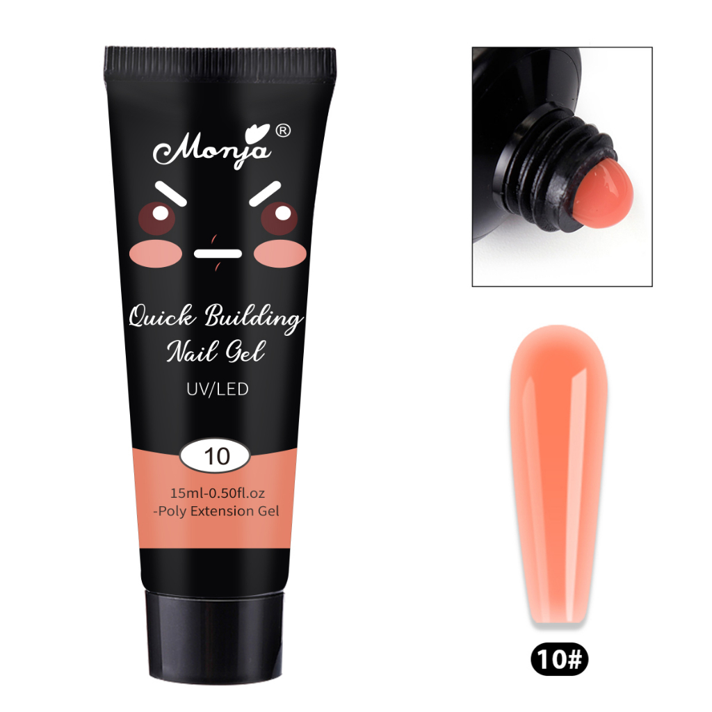 Gel đắp nối dài móng tay MONJA nhanh chóng 15/ 30ml chuyên dụng