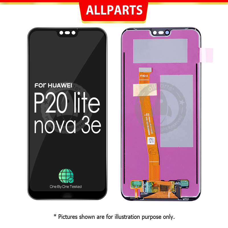 Màn Hình Cảm Ứng LCD Chất Lượng Cao Thay Thế Chuyên Dụng Cho Huawei P20 Lite / Nova 3e Ane-Lx