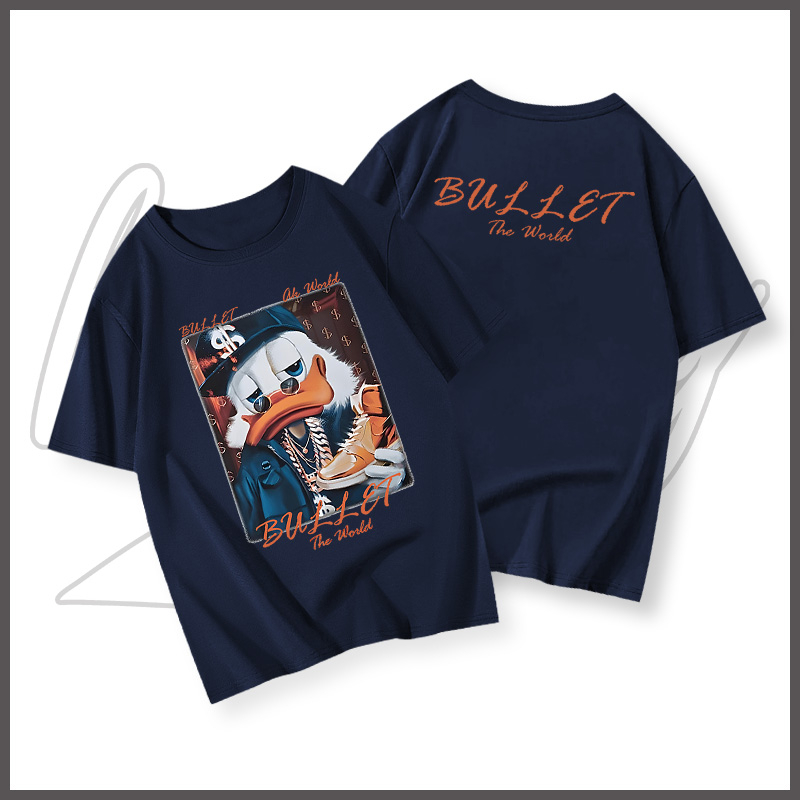 Áo thun nam BEEYANBUY Y0442 100% cotton giặt vintage đường phố ulzzang unisex