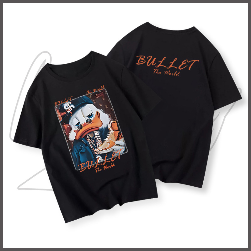 Áo thun nam BEEYANBUY Y0442 100% cotton giặt vintage đường phố ulzzang unisex
