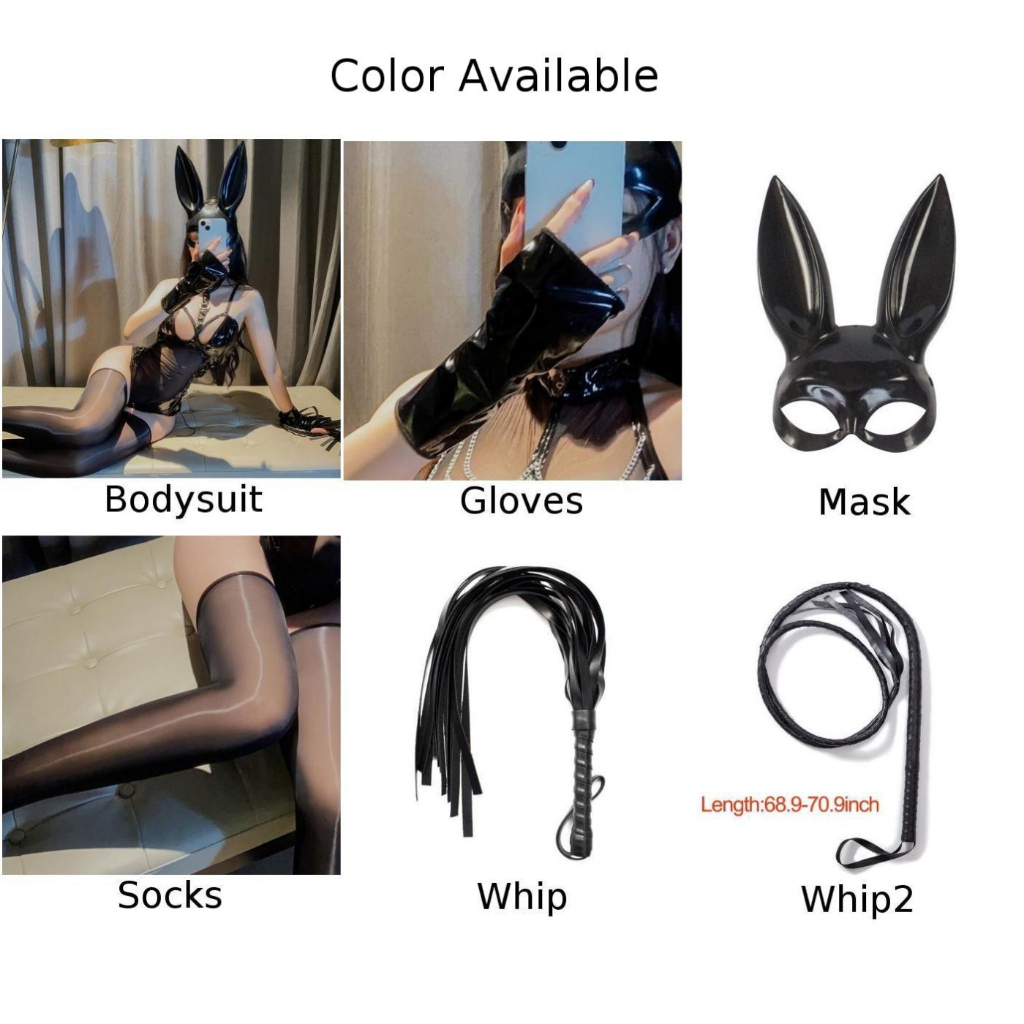 Set 6 Quần Lót Da pu Xuyên Thấu Gợi Cảm Cho Nữ