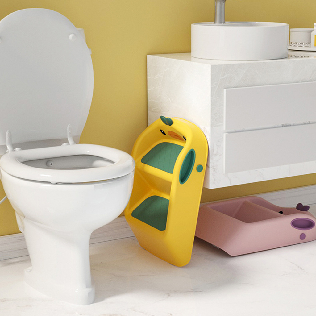Ghế kê chân Toilet cho bé ghế bậc thang cho bé đa năng, ghế để chân bồn cầu gác chân cho bé