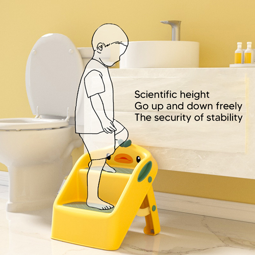 Ghế kê chân Toilet cho bé ghế bậc thang cho bé đa năng, ghế để chân bồn cầu gác chân cho bé