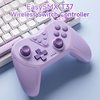 Easysmx Tay Cầm Chơi Game bluetooth Không Dây t37 Cho nintendo switch / switch oled / switch lite