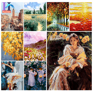 Bộ tranh vẽ màu nước 40 * 50cm