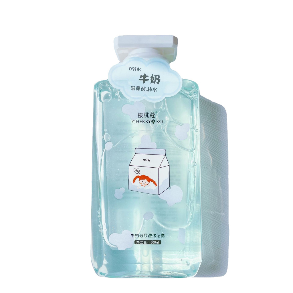 Niacinamide Sữa Tắm Toàn Thân Làm Trắng Da Hương Bưởi / Đào Dưỡng Ẩm Lâu Trôi 500ml