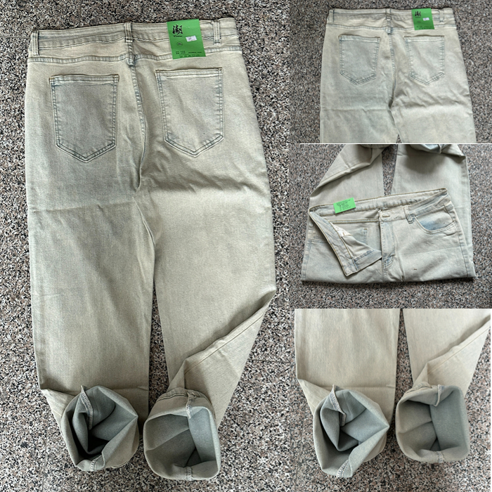 Quần jean ống đứng unisex  Màu Trơn quần bò skinny nam thời trang quần jean cạp cao Cao Cấp denim quần hiphop nam