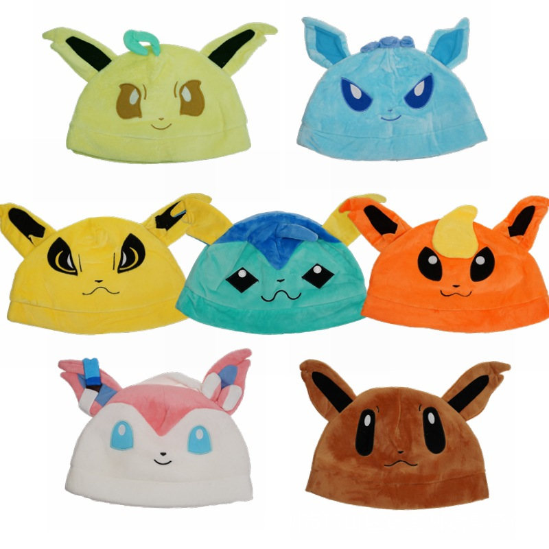 Búp Bê Nhồi Bông Hình pokemon Nhật Bản eevee flareon leafeon espeon Espon jolteon vaporeon 58cm