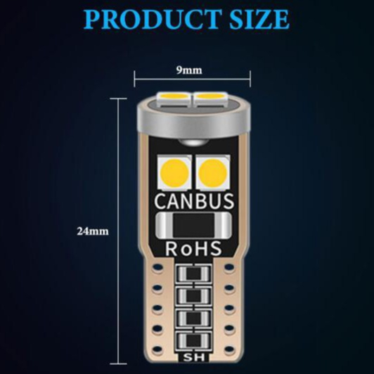 Đèn LED Kevanly T10 5W 194 501 6SMD 3030 chuyên dụng cho ô tô