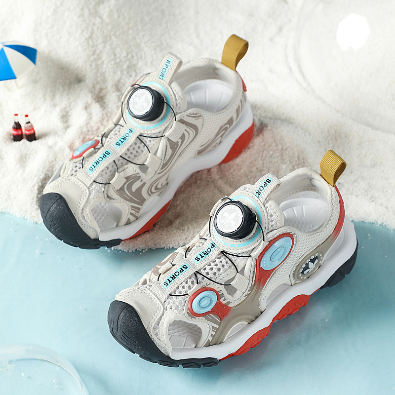 Xăng đan Thoáng Khí Chống Trượt Thời Trang Mùa Hè 2022 Dành Cho Bé Trai Size 26-37