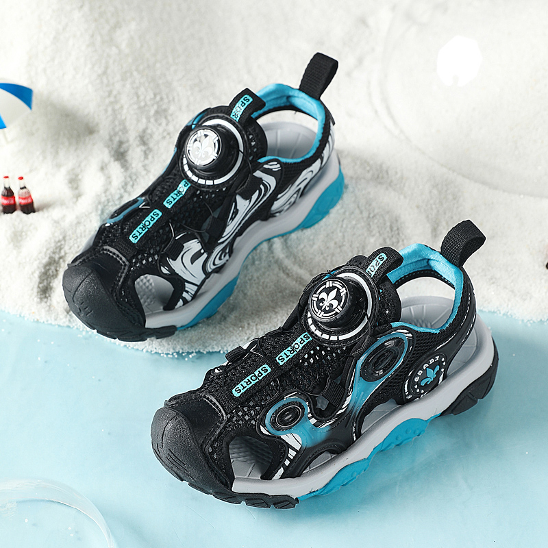 Xăng đan Thoáng Khí Chống Trượt Thời Trang Mùa Hè 2022 Dành Cho Bé Trai Size 26-37