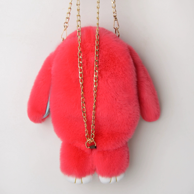 Túi Đeo Chéo Vai Hình Thỏ Bông Dễ Thương Phong Cách Hàn Quốc Dành Cho Bạn Nữ Túi Đeo Chéo Hình Thỏ Nhồi Bông Dễ Thương