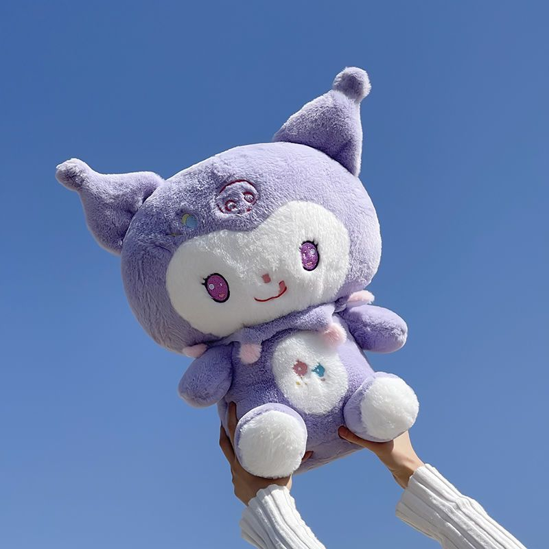 Gối búp bê Kurome Búp bê ngủ Đồ chơi nhồi bông sang trọng Sanrio búp bê sang trọng