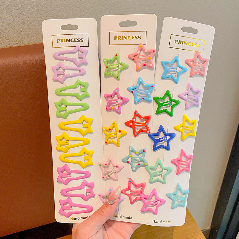 Y2k Kẹp Tóc Ngôi Sao bb dopamine Dễ Thương Giá Rẻ Nhất Cho Bé Gái