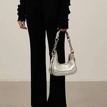 SINGING túi kẹp nách túi xách nữ 2023 new Phong Cách Hàn Quốc Da Pu Trơn L91TKTE