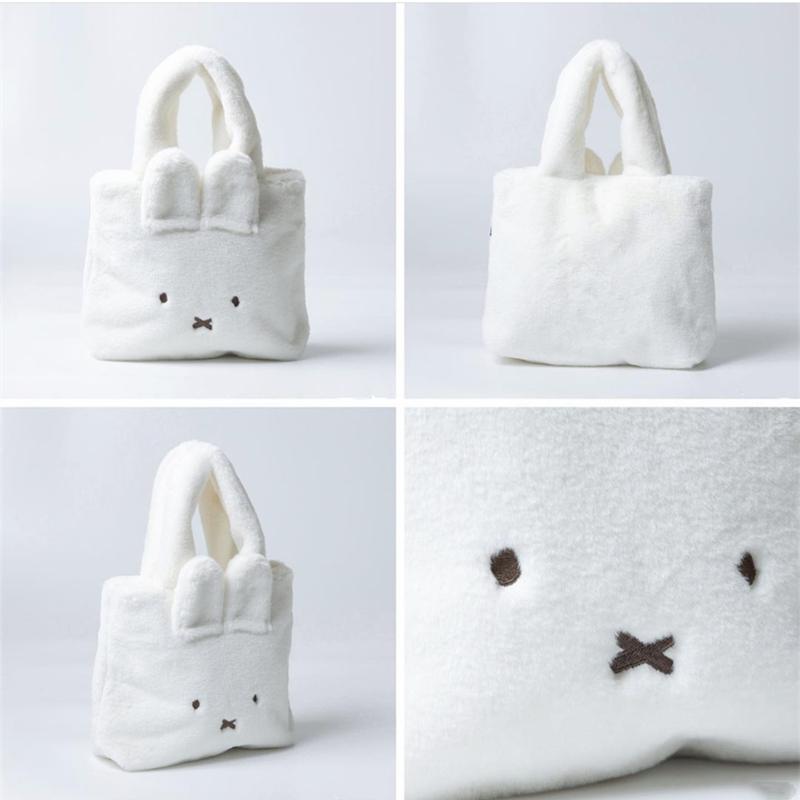 Dễ Thương Túi Xách Hình Thỏ Nhồi Bông Cỡ Lớn Thời Trang Thu Đông Cho Nữ