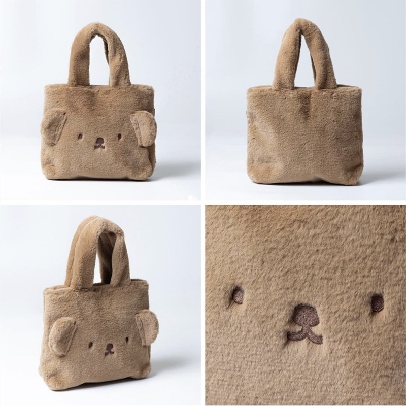 Dễ Thương Túi Xách Hình Thỏ Nhồi Bông Cỡ Lớn Thời Trang Thu Đông Cho Nữ