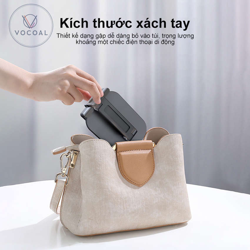 Vocoal Giá Đỡ Điện Thoại Giá Đỡ Điện Thoại Đa Năng Cao Cấp Di Động Có Thể Điều Chỉnh Góc Gấp Giá Đỡ Điện Thoại Thông Minh Cho