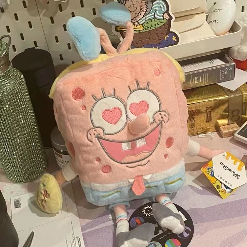 Thú Nhồi Bông Hình spongebob Dễ Thương Cho Bé