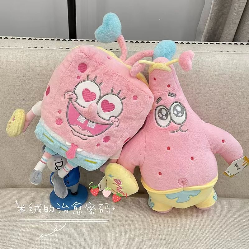 Thú Nhồi Bông Hình spongebob Dễ Thương Cho Bé