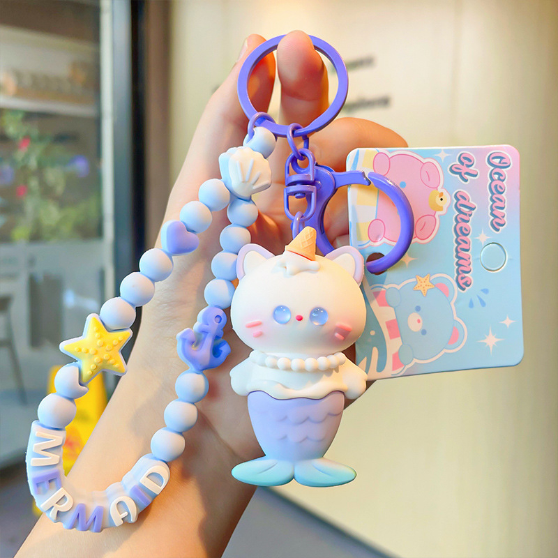 Móc Khóa Hình Nàng Tiên Cá Dễ Thương