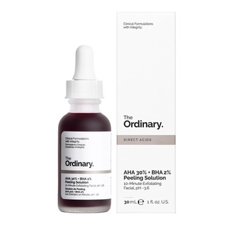 Serum the ordinary AHA 30%+BHA2% Peeling solution 30ml Trị mụn, hết mụn, mờ vết thâm sau mụn