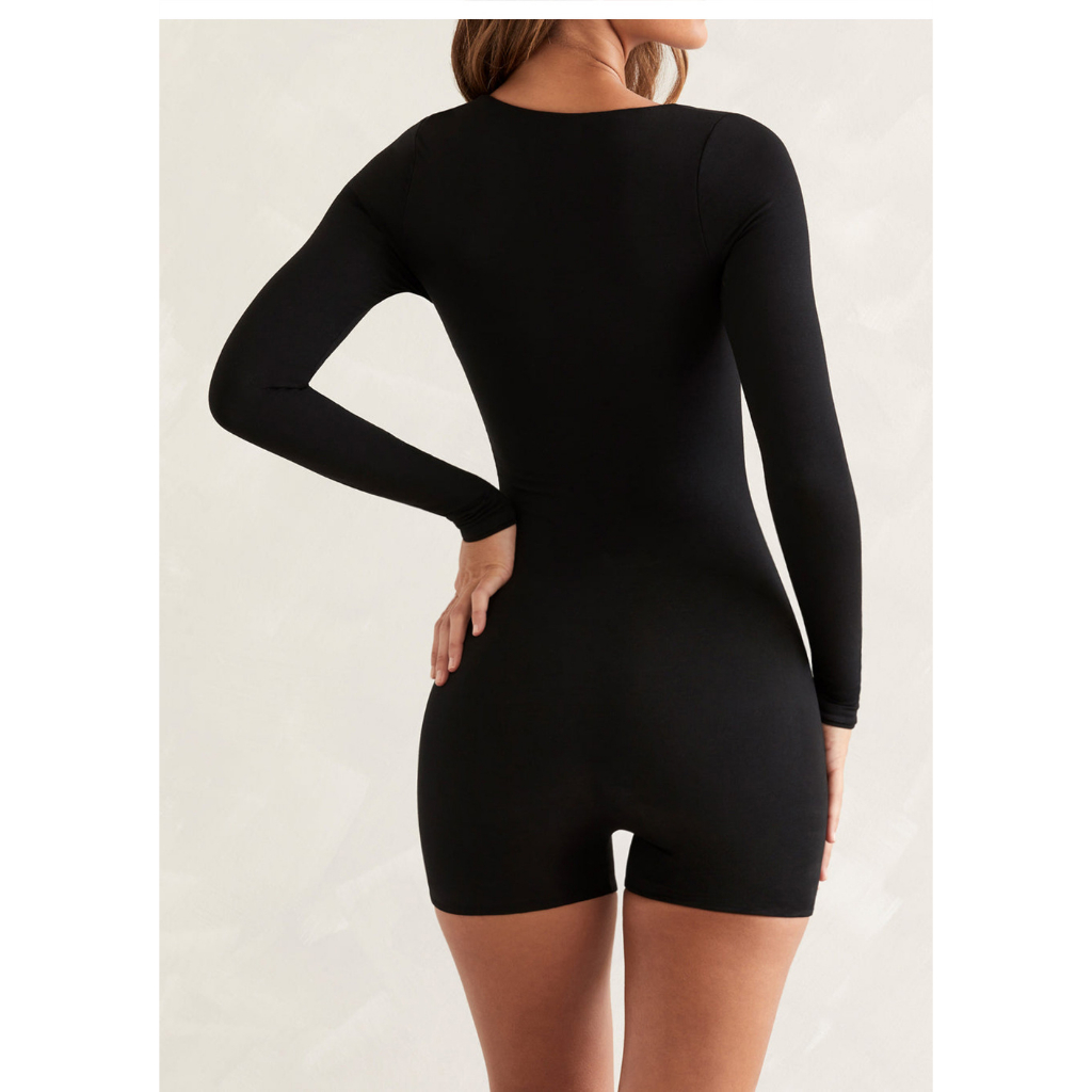 Áo Liền Thân Dài Tay Ôm Dáng Gợi Cảm Dành Cho Nữ