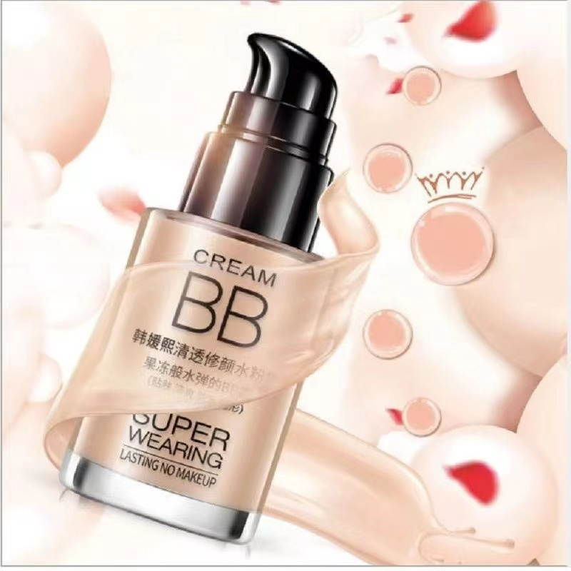 Kem BB + Phấn Nền Combo trang điểm makeup kem nền che khuyết điểm và phấn phủ Dạng Lỏng Cố Định Lớp Trang Điểm Chống Nước Chống Mồ Hôi Không Nhòe Dưỡng Ẩm Lâu Trôi Che Khuyết Điểm