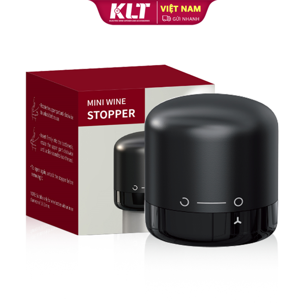 Nút Chặn Chai Rượu Vang CLITON Bằng Silicone Chống Rò Rỉ  18-19mm Tiện Dụng