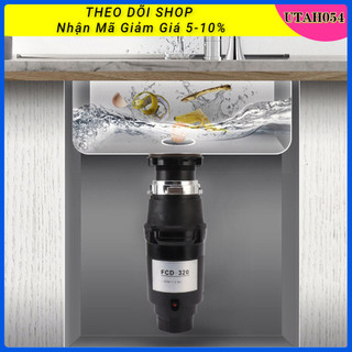 Máy nghiền thức ăn thừa - Máy nghiền rác xử lý thực phẩm dư thừa nhà bếp EU Plug 250V